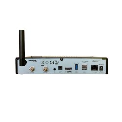 Receptor SAT Twin Tuner, Android 8.0/Linux Debian/Enigma2, 4K UHD, H.265, Wifi integrado