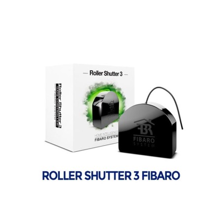 Fibaro Roller Shutter 3 - Controlador de persianas/puertas de garaje. FGRM-223.