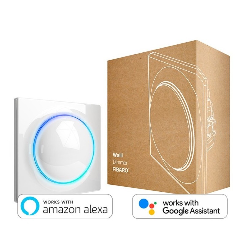 Fibaro Walli Dimmer. Regulardor e Interruptor inteligente empotrable. Protocolo Zwave+