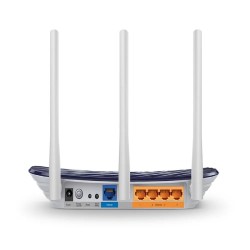 Router AC 2,4/5Ghz, 750mbps, x4 puertos 10/100 y x3 antenas 5dBi. ESPECIAL WISP (Anula reseteo)