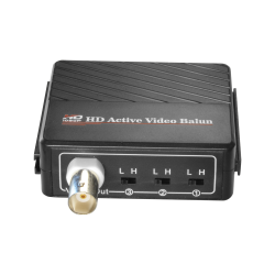 Transceptor receptor activo video (Balun) AHD, HD-TVI, HD-CVI, AHD. 1canal