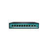 Switch de 8 puertos 10/100POE 144W + x2Gb UPLINK 10/100/1000. Hasta 250 metros