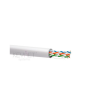 Cable CAT5e UTP, Cobre, CPR-ECA,PVC blanco (Interior). ECA, LSZH. Bobina 305mts