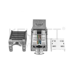 Keystone CAT 6A FTP 90, Tooless (sin herramientas)