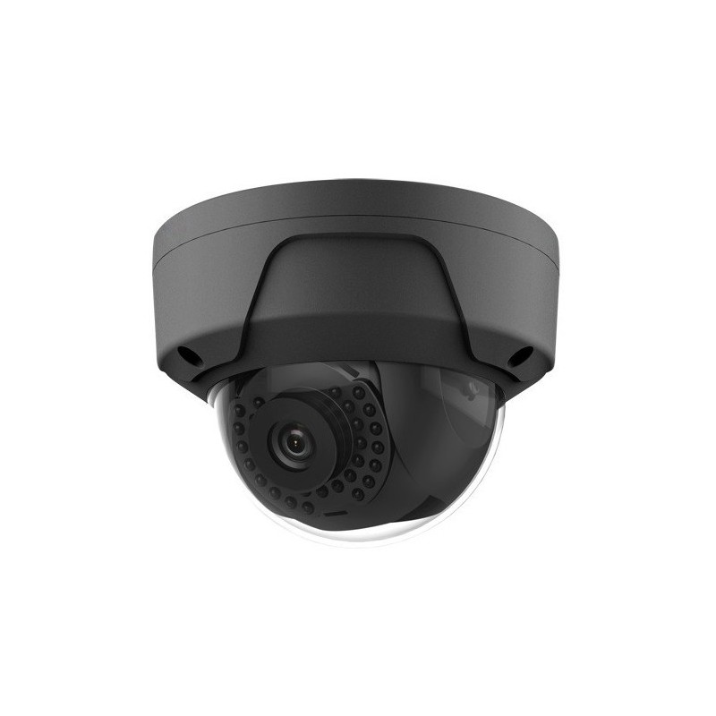Cámara IP domo, 4Mpx, IR 30mts, 2.8mm, H265+, PoE802,3af, IP67, IK10
