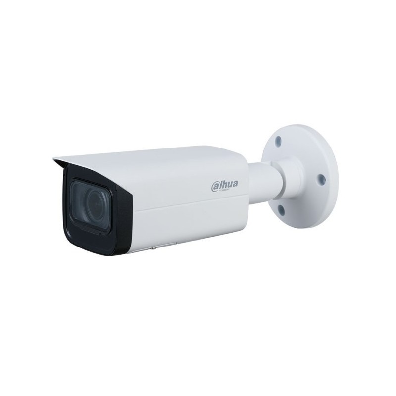 Cámara IP bullet, 4Mpx, IR 60mts, varifocal motorizada 2.7-13.5mm, H265, PoE802,3af, IP67