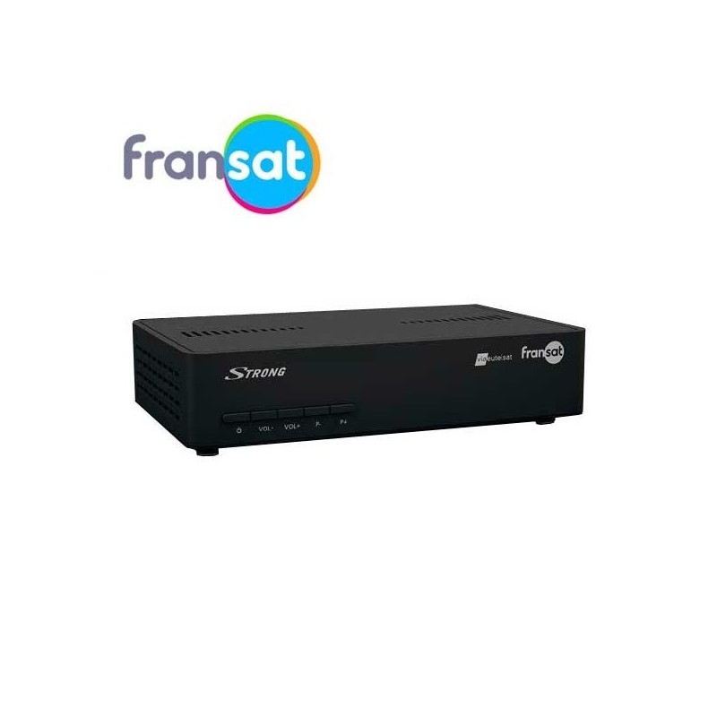 Receptor SAT (S2)+ Tarjeta FRANSAT, FULL HD, H.264, sin Wifi