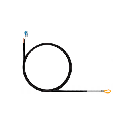 Latiguillo LC/UPC - LC/UPC, SM, Dúplex, PE, armada, 3 mm, 20mts, x2 hilos 1mm  para alimentación