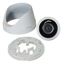 Cámara IP domo con Micro, 2Mpx, IR 30mts, 2.8mm, H265+, PoE802,3af, IP67