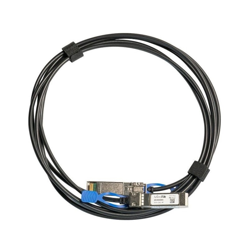 Latiguillo de 1 metro para conectar 2 dispositivos con salida SFP y/o SFP+ / SFP28