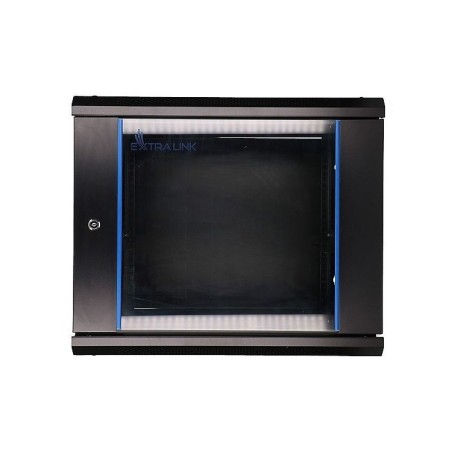 Rack de pared 19", 9U desmontado. F450 /  AN600 /  AL368 mm, Vacío