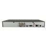 DVR 5 en1 de 4ch 4Mpx-n + 1 IP hasta 4Mpx. H.265Pro+, 1 HDD. 4 CH audio por coaxial