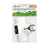 Adaptador de red 1 macho a 3 hembras Schuko con interruptor.