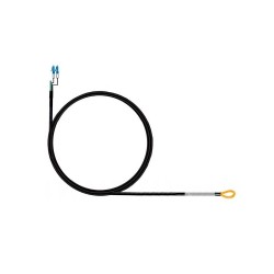 Latiguillo LC/UPC - LC/UPC, SM, Dúplex, PE, armada, 3 mm, 35mts, x2 hilos 1mm  para alimentación