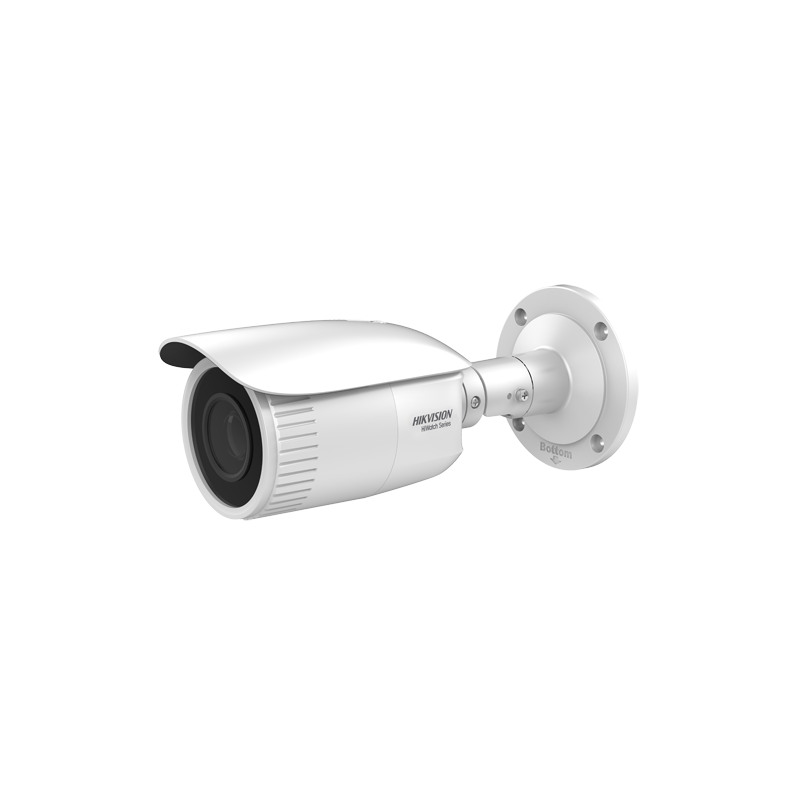 Cámara IP bullet, 4MPx, IR 30mts, 2.8-12mm, H.265+, PoE802.3af.  IP67