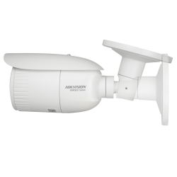 Cámara IP bullet, 4MPx, IR 30mts, 2.8-12mm, H.265+, PoE802.3af.  IP67