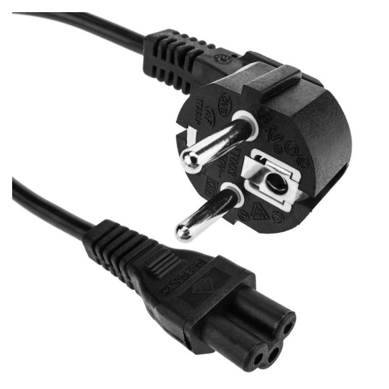 Cable de alimentación, Type C5, 720mm. Conector europeo