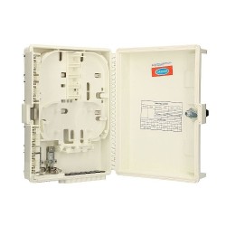 Caja de distribución para cassette, IP65, x16 salidas. Color blanca