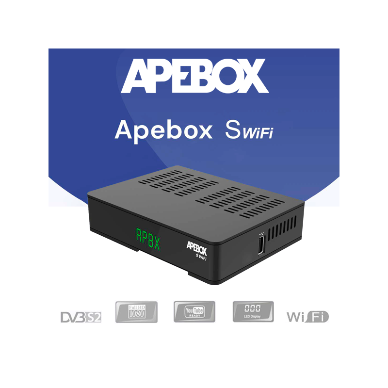 Receptor SAT (S2) F), FULL HD, 1 Lector tarjetas, Wifi integrado