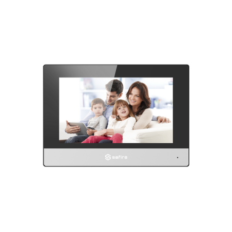 Monitor Videoportero 2 hilos Safire 7". Montaje en superficie