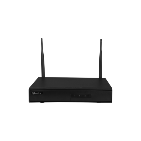 NVR IP hasta 8 canales, 4Mpx, 50Mbps, 1 HDD, Wifi