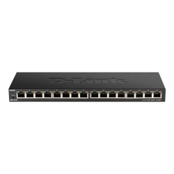 Switch de 16 puertos Gigabit, caja de metal. Para sobremesa/Rack