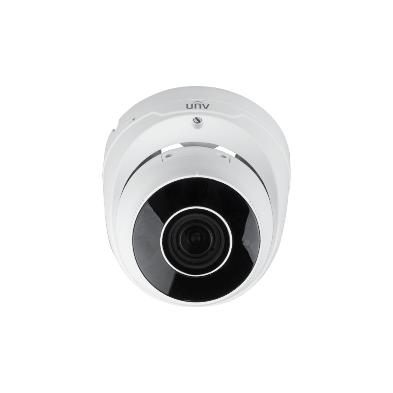 Cámara IP domo, 4Mpx, IR 40mts, lente 2.8-12mm motorizada, UltraH265, PoE802,3af, IP67