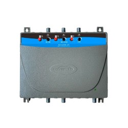 Central multibanda 3E (UHF-BIII/DAB-BI/FM) y 1 salidas, 42dB, 118 dBnV. 42 / 40 / 40dB. 118-117dBuV