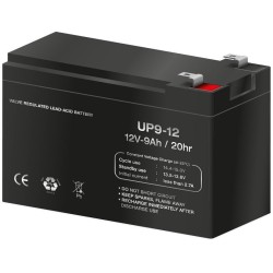 Batería plomo AGM, 12V 9Ah