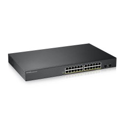 Switch Gestionable de 24 puertos 10/100/1000, POE 170W x2 puertos SFP, L2