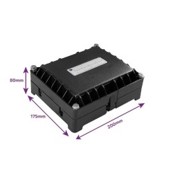 Torpedo para distribucion o Acometida Pared/arqueta IP68, 4p 36 fusiones. Ø3-10. Exterior