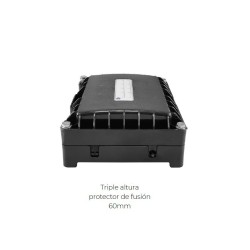 Torpedo para distribucion o Acometida Pared/arqueta IP68, 4p 36 fusiones. Ø3-10. Exterior