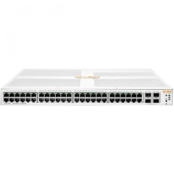 Switch Gestionable Capa 4, 48 puertos 10/100/1000 PoE, 370W, x4 puertos SFP+ ,para rack 19"