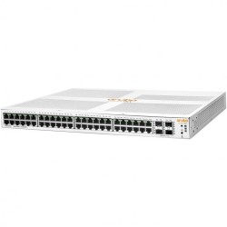Switch Gestionable Capa 4, 48 puertos 10/100/1000 PoE, 370W, x4 puertos SFP+ ,para rack 19"
