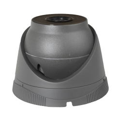 Cámara IP domo, 4Mpx, IR 30mts, 2.8mm, H265+, PoE802,3af, IP67. Gris