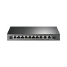 Switch de x9 Gb (x8 POE+), x1 COmbo RJ45/SFP, 123W