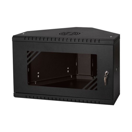 Rack de 19" 6U, Fondo 300mm, Vacío, DESMONTADO. Especial Esquinas