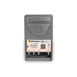 Smart AMP amplificador de señales débiles, manteniendo las fuertes. 3 entradas VHF BIII + UHF. 5G (gt Ch48) VHF-BIII+