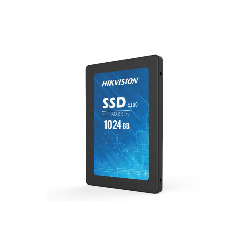 Disco duro Hikvision SSD 2.5", 1024GB, Interfaz SATA III, Velocidad de escritura hasta 500 MB/s