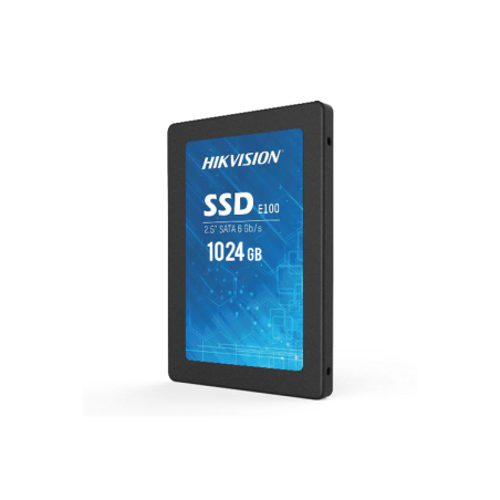 Disco duro Hikvision SSD 2.5", 1024GB, Interfaz SATA III, Velocidad de escritura hasta 500 MB/s