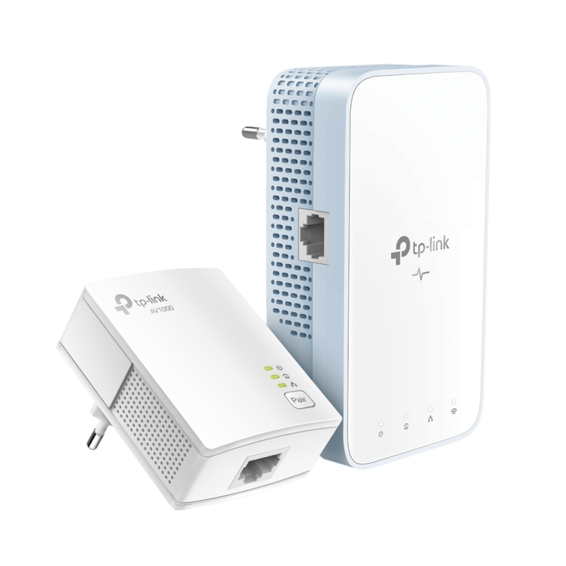 Kit PLC WIFI AC 2.4/5Ghz, x1 puerto Ethernet Gigabit, 750mbps