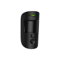 Fotodetector de movimiento PIR con petición de imagen, inalámbrico, anti-mascotas &lt20kg, distancia hasta 12mts, Grado 2. Negr