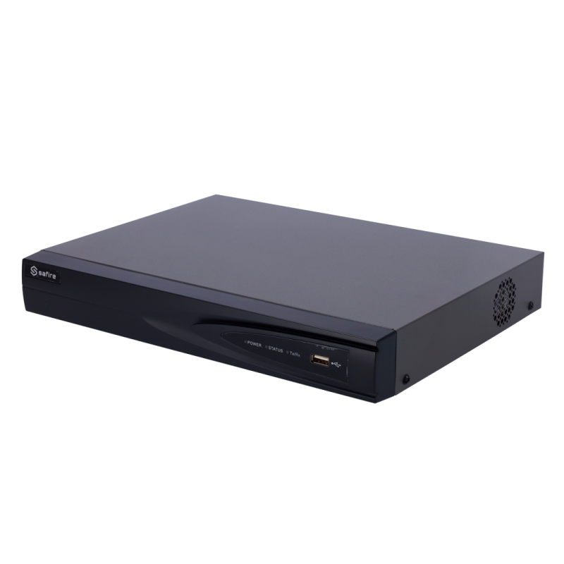 DVR 5 n1 de 4ch 8Mpx + 2 IP hasta 8Mpx. H.265Pro+, 1 HDD. POC