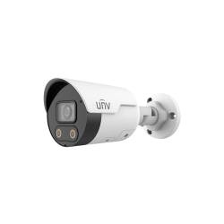 Cámara IP bullet, 4Mpx, IR 30mts, 1/3", 2.8mm. IP67, IA, micrófono integrado