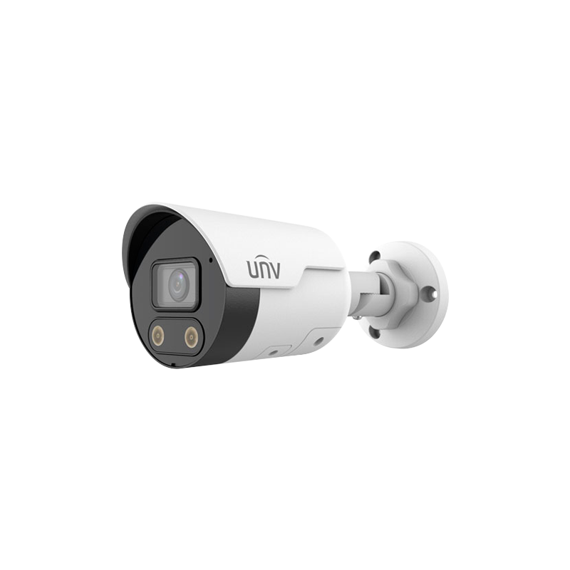 Cámara IP bullet, 4Mpx, IR 30mts, 1/3", 2.8mm. IP67, IA, micrófono integrado