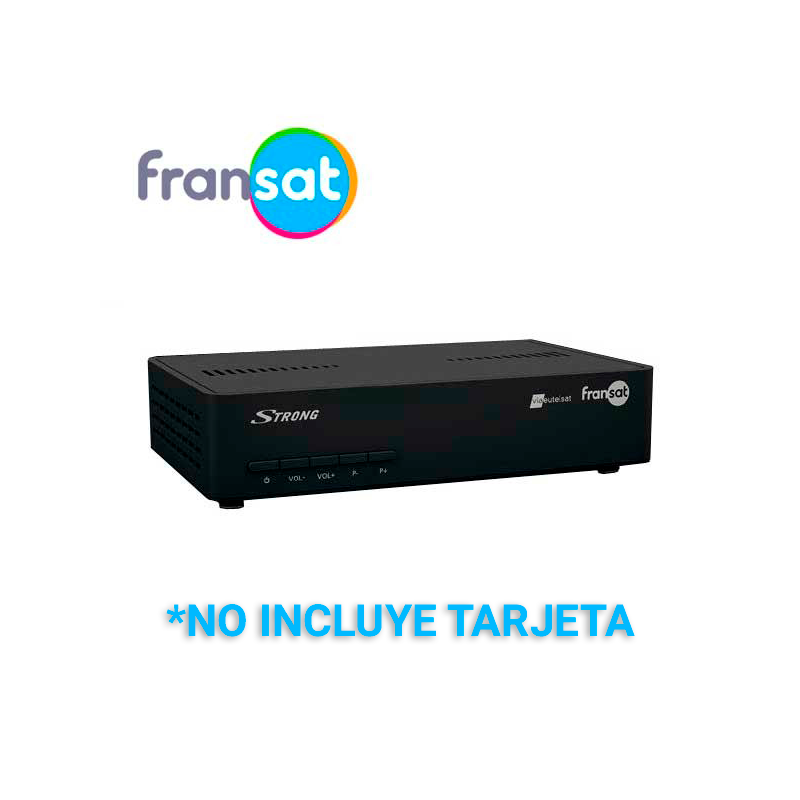 Receptor SAT (S2) FULL HD, H.264, sin Wifi, IR. 1 USB, 1 SCART, 3 salida RCA, PVR, S/PDIF. "Sin tarjeta"
