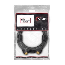 Cable HDMI 10 metros 2.0b, compatible 4K a 60Hz, Hi-Speed Ether, M-M con ferritas.
