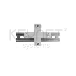 Caja terminal interior FO 4p SC, bandeja fusión, ABS, 100x80x30mm, blanca