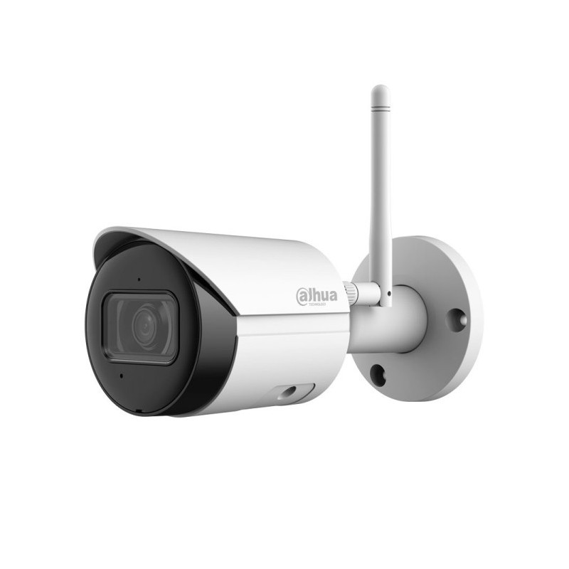 Cámara IP Wifi bullet, 2Mpx, IR 30mts, fija 2.8mm, H265, IP67