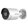 Cámara IP bullet, 8MPx, IR 40mts, 2.8mm, H.265+, PoE802.3af.  IP67, Motion Detection 2.0 de humanos y vehículos